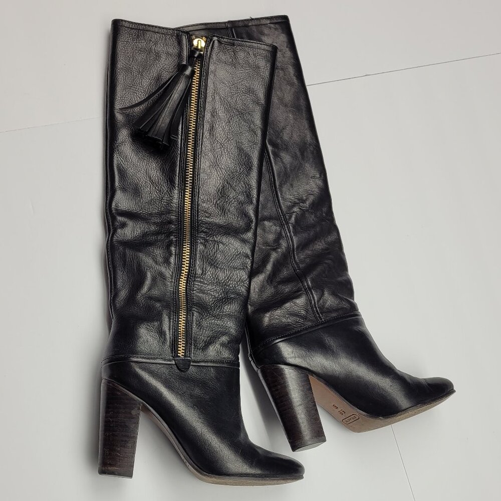 Coach knee high boots size 5.5